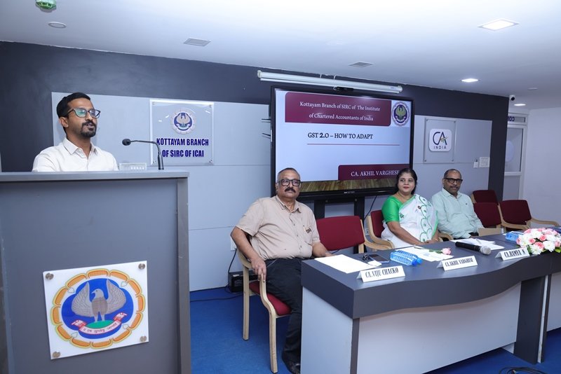19/09/2025: CPE Seminar on GST Changes - How to Adapt - CA. Akhil Varghese