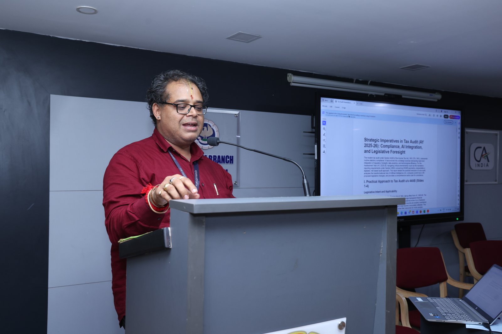 10.10.2025 – CPE Seminar on Global Ethics Day & Tax Audit