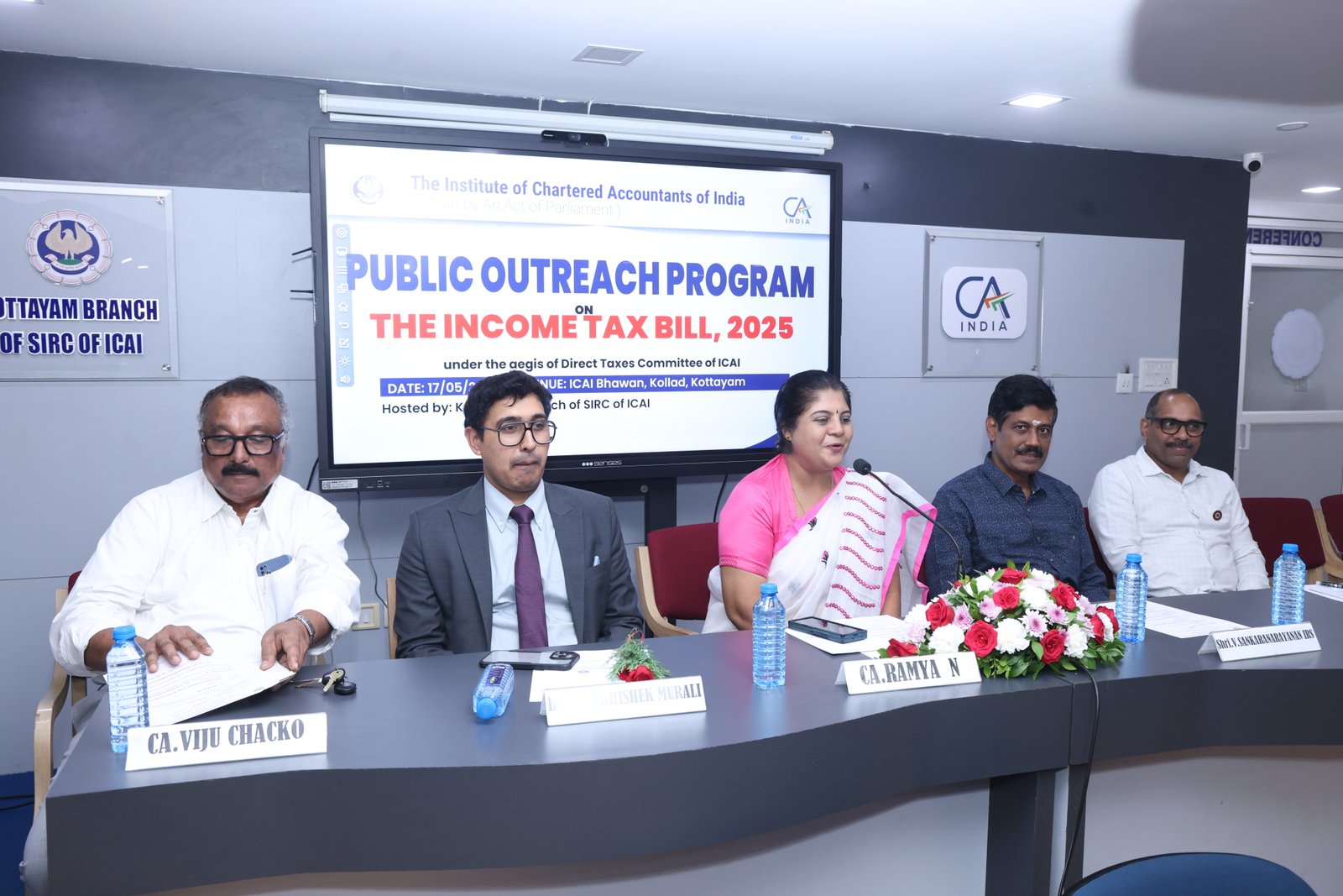 17.05.2025 – PUBLIC OUTREACH PROGRAM ON THE INCOME TAX BILL,2025
